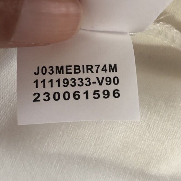 Anne Klein Women’s Scalloped Neck Tank Bright White Size Large NWT - Picture 13 of 15